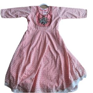 NWT $55 SZ XL Rytras Women's‎ Cotton Printed Anarkali Embroidery Kurti